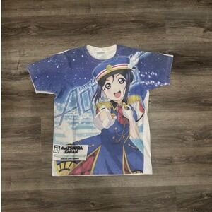 Vintage Love Live Sunshine Aqours Matsuura Kanan Anime T Shirt All Over Print